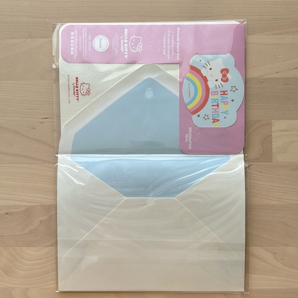 Hello Kitty Birthday Card - Picture 4 of 4